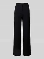 Spodnie damskie - Spodnie szerokie o kroju slim fit z mieszanki wiskozy model ‘EVA’ - miniaturka - grafika 1