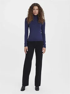 Vero Moda Koszulka w kolorze granatowym - Koszulki i topy damskie - miniaturka - grafika 1