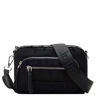 Desigual Women's Bag_B-Bolis_Cambridge 2000 Black, czarny - Torebki damskie - miniaturka - grafika 1