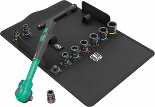 Zestaw nasadek z grzechotką 3/8" Wera Zyklop Comfort 8100 SB 13 05005531001 - Klucze i nasadki - miniaturka - grafika 1