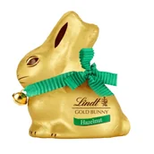 Czekolada - Królik czekoladowy Lindt Gold Bunny Mleczna Czekolada z Orzechami 100g - miniaturka - grafika 1