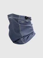 Apaszki i szaliki męskie - 4F Bandana do biegania uniseks - granatowa Uniwersalny - miniaturka - grafika 1