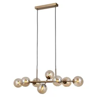 Lampy sufitowe - Lampa wisząca ERIMIDA PND-2244-8A-HBR Italux - miniaturka - grafika 1