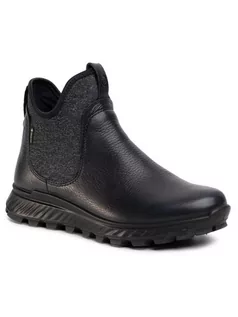 Botki damskie - Ecco Botki Exostrike W GORE-TEX 83235301001 Czarny - grafika 1