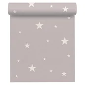 Tapety - Tapeta dla dzieci Gwiazdy szara winylowa na flizelinie - miniaturka - grafika 1