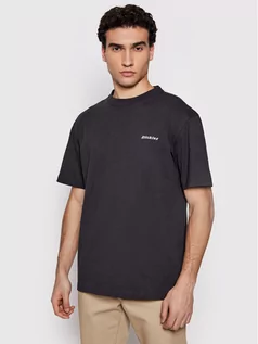 Koszulki męskie - Dickies T-Shirt Ss Loretto DK0A4X9OBLK Czarny Regular Fit - grafika 1