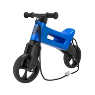 Rowerki biegowe - Rowerek biegowy Funny Wheels Rider Metallic Blue - miniaturka - grafika 1