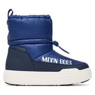 Buty dla dziewczynek - Śniegowce Moon Boot Jr Park Tube Mid Wp 80D3440090 D Granatowy - miniaturka - grafika 1