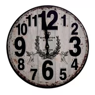 Zegary - Szary zegar ścienny Lures Ø34 cm - miniaturka - grafika 1