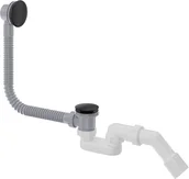 Syfony - Deante Syfon do wanny click-clack Prizma czarna nero NHC_N57B - miniaturka - grafika 1