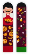 Skarpetki męskie - Zabawne Skarpetki Z Pizzą - Giuseppe Eataliano - 40-43 - miniaturka - grafika 1