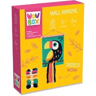 Zestaw kreatywny WOW BOX Makrama Tukan WOW0923 - Zabawki kreatywne - miniaturka - grafika 1