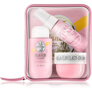 Sol de Janeiro Beija Flor Jet Set żel pod prysznic 90ml + krem do ciała 50ml + spray 30ml - Zestawy kosmetyków damskich - miniaturka - grafika 1