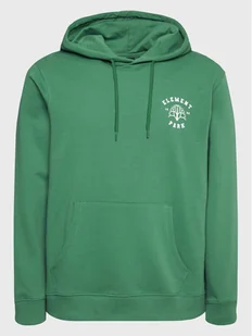 Element Bluza ELYSF00128 Zielony Regular Fit - Bluzy męskie - miniaturka - grafika 1