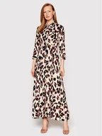 Sukienki - YAS Sukienka koszulowa Savanna 26022663 Beżowy Regular Fit - miniaturka - grafika 1