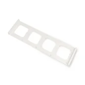 Systemy inteligentnych domów - Sonoff M5-4C-80-FW - ramka do włącznika ściennego M5-80 - poczwórna - biała - miniaturka - grafika 1