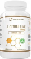Odchudzanie i oczyszczanie - Progress Labs, L- Citrulline 500 mg L-Cytrulina mięśnie, 60 kaps. - miniaturka - grafika 1