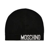 Czapki damskie - Moschino Czapka | z dodatkiem wełny i kaszmiru - miniaturka - grafika 1