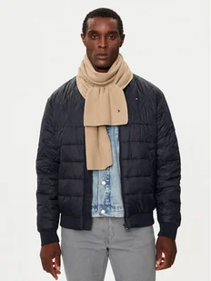 Tommy Hilfiger Szalik Flag AM0AM12847 Beżowy - Apaszki i szaliki męskie - miniaturka - grafika 1