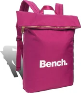 Plecaki - Bench damski młodzieżowy plecak miejski nylonowy różowy D2ORI314P - miniaturka - grafika 1