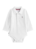 Body dla niemowląt - Tommy Hilfiger Body dziecięce KN0KN02075 Biały - miniaturka - grafika 1