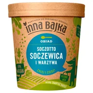 Szybkie dania obiadowe - Inna Bajka | Aybioo Sp. z o.o. ul. Poznańska 16 lo Inna Bajka | Aybioo Sp z o.o ul Poznańska 16 lo Soczotto soczewica i warzywa 70 g Inna Bajka M00-4364-7609A - miniaturka - grafika 1