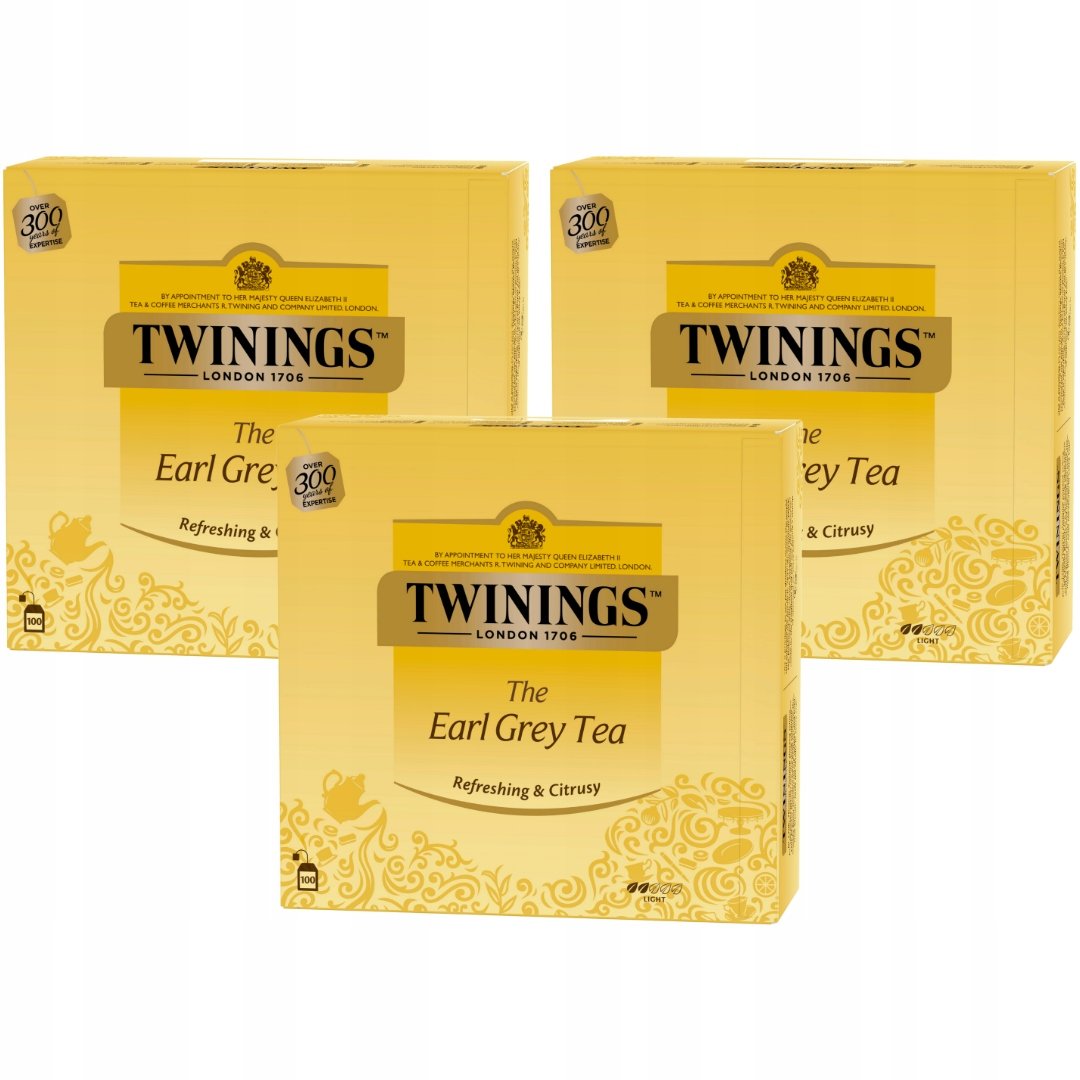 Twinings Herbata czarna Earl Grey zestaw 300 szt