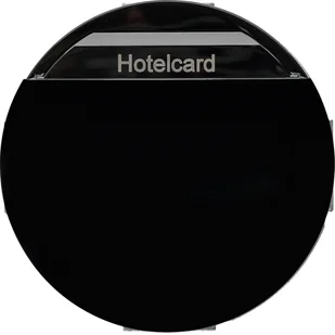 Berker R.classic/Serie  1930/Glas Łącznik przekaźnikowy na kartę hotelową, czarny, połysk - Inne akcesoria elektryczne - miniaturka - grafika 1