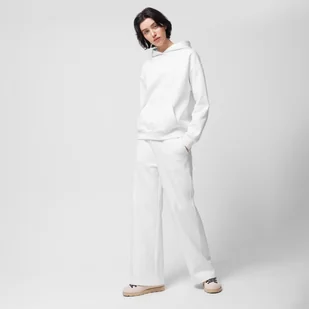 Damskie spodnie dresowe Outhorn OTHWSS24TTROF705 - kremowe - Spodnie damskie - miniaturka - grafika 1