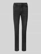 Spodnie damskie - Jeansy o kroju skinny fit z mieszanki bawełny model ‘DANA’ - miniaturka - grafika 1
