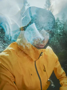 4F Kurtka trekkingowa przeciwdeszczowa membrana 20000+ męska - żółta L - Kurtki i kamizelki sportowe męskie 4F Kurtka trekkingowa przeciwdeszczowa membrana 20000+ męska - żółta L - Kurtki i kamizelki sportowe męskie - miniaturka - grafika 1