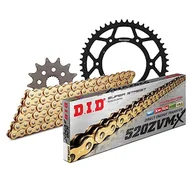 Części motocyklowe - Zestaw łańcuchów DID stal 520ZVM-X / 116 bez końca do HM CRE F 250 ccm rok prod. 2003 - miniaturka - grafika 1