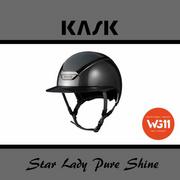 Kaski do jazdy konnej - Kask Sport Kask Star Lady Pure Shine WG11 - KASK - czarny - roz. 57-59 - miniaturka - grafika 1