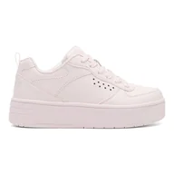 Buty dla dziewczynek - Obuwie sportowe Skechers COURT HIGH 310197L LTPK - miniaturka - grafika 1