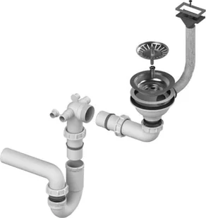 Syfon ALVEUS pojedyńczy 1xSP 3,5"-HP-HPV (1064388) - Syfony - miniaturka - grafika 1