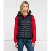 Kamizelki damskie - Tommy Hilfiger Puchowy bezrękawnik TH ESS | Regular Fit - miniaturka - grafika 1