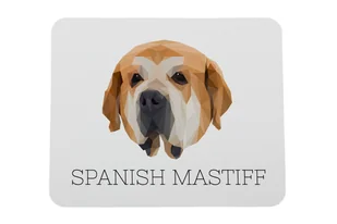 Mastif hiszpański podkładka geometryczny Art-Dog - Podkładki pod mysz - miniaturka - grafika 1