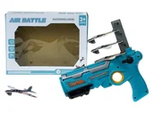 Zabawki militarne - Pistolet z wyrzutnią samolotów - miniaturka - grafika 1