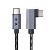 Akcesoria do smartwatchy - Unitek Kabel USB-C kątowy 90° PD100W 5m - miniaturka - grafika 1