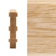 Listwy przypodłogowe - Arbiton Łącznik do listwy INDO (2 sztuki) dąb lingburg - miniaturka - grafika 1