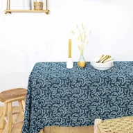 Obrusy i serwetki - Obrus na stół prostokątny 240 x 140 cm w roślinny wzór None - miniaturka - grafika 1
