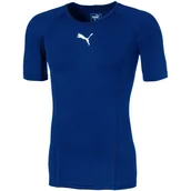Koszulki męskie - Koszulka męska Puma LIGA Baselayer SS niebieska 655918 02-S - miniaturka - grafika 1