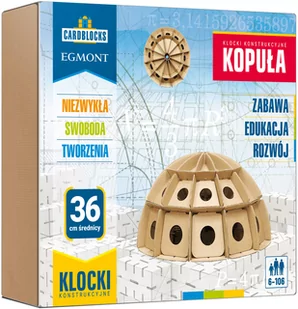 Egmont - gry Cardblocks Kartonowe klocki konstrukcyjne Kopuła - Zabawki konstrukcyjne Egmont - gry Cardblocks Kartonowe klocki konstrukcyjne Kopuła - Zabawki konstrukcyjne - miniaturka - grafika 1