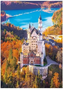 Diamentowa mozaika Zamek w Alpach 6424 - Malowanie po numerach - miniaturka - grafika 1
