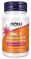 Witaminy i minerały - Witamina K-2 MK-7 300 mcg/60 kaps.( Now Foods) - miniaturka - grafika 1