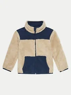 Odzież trekkingowa dziecięca - ZigZag Bluza Dotson Teddy Fleece Z243020 Beżowy Regular Fit - miniaturka - grafika 1