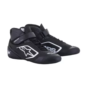 Buty kartingowe Alpinestars TECH 1-K V2 czarno-białe - Odzież do sportów motorowych - miniaturka - grafika 1