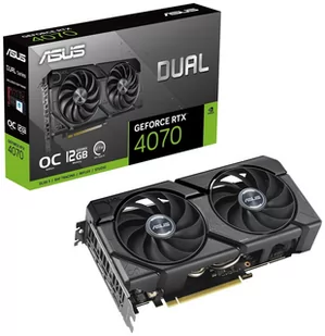 ASUS GeForce RTX 4070 DUAL OC EVO 12GB DLSS 3 DUAL-RTX4070-O12G-EVO - Karty graficzne - miniaturka - grafika 1