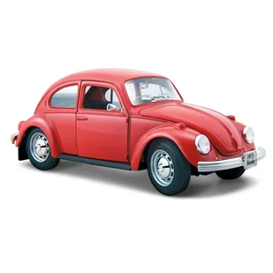 Model kompozytowy Volkswagen Beetle 1973 czerwony - Samochody i pojazdy dla dzieci - miniaturka - grafika 1