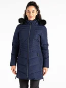 Kurtki damskie - Dare 2b Płaszcz pikowany "Striking IIII" w kolorze granatowym - miniaturka - grafika 1